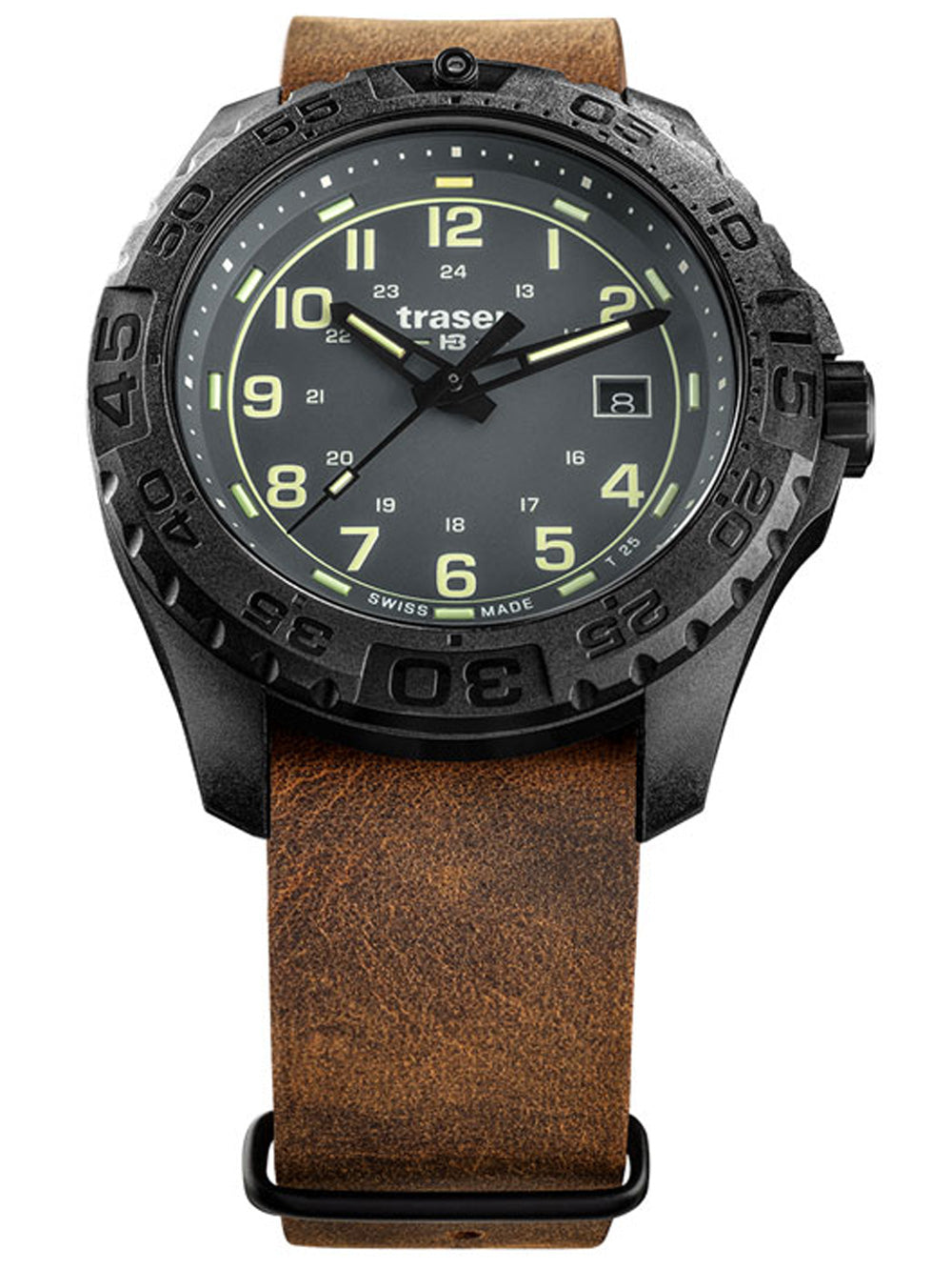 Traser H3 109036 P96 OdP Evolution grey men's watch 44mm 20ATM