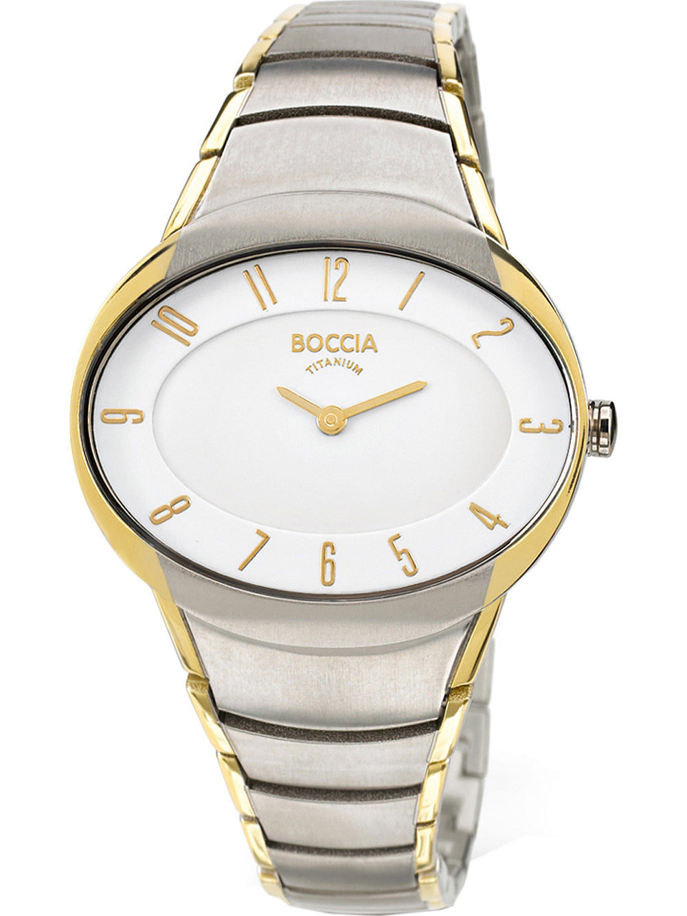 Boccia 3165-11 women's watch ceramic titanium 36mm 5ATM