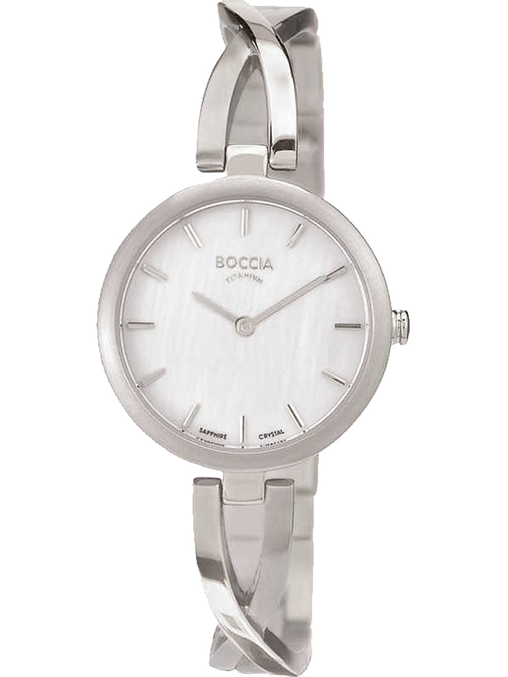 Boccia 3239-01 women's watch Titanium 28mm 5ATM