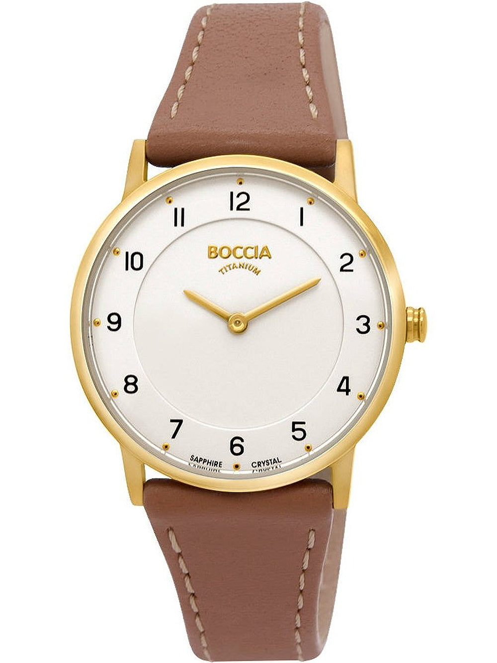 Boccia 3254-02 women's watch Titanium 32mm 5ATM