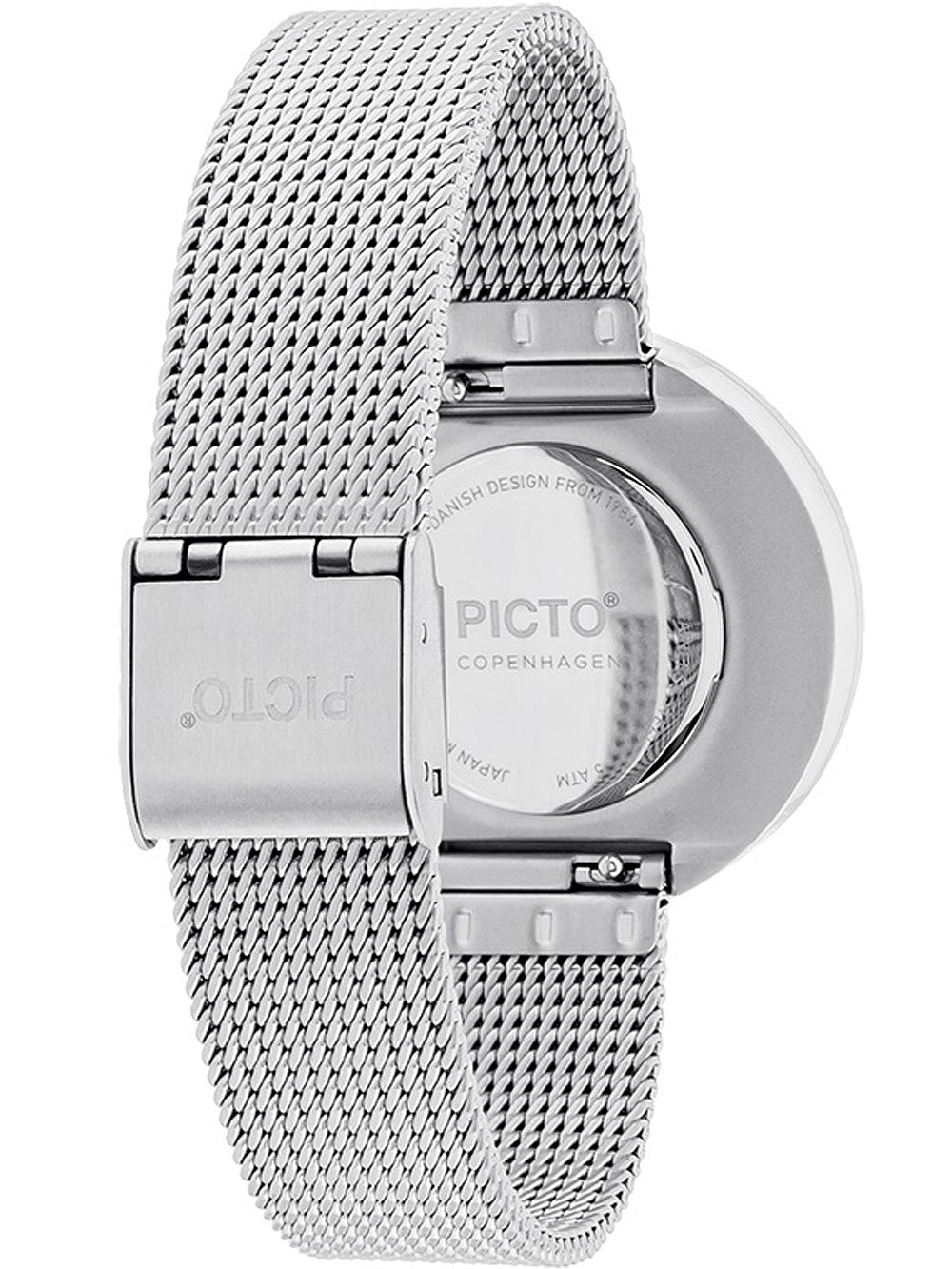 PICTO 34064-0814 women's watch White 34mm 5ATM