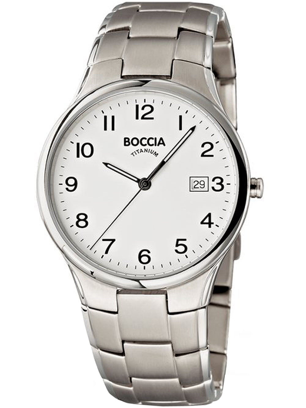 Boccia 3512-08 men's watch Titanium 36mm 5ATM