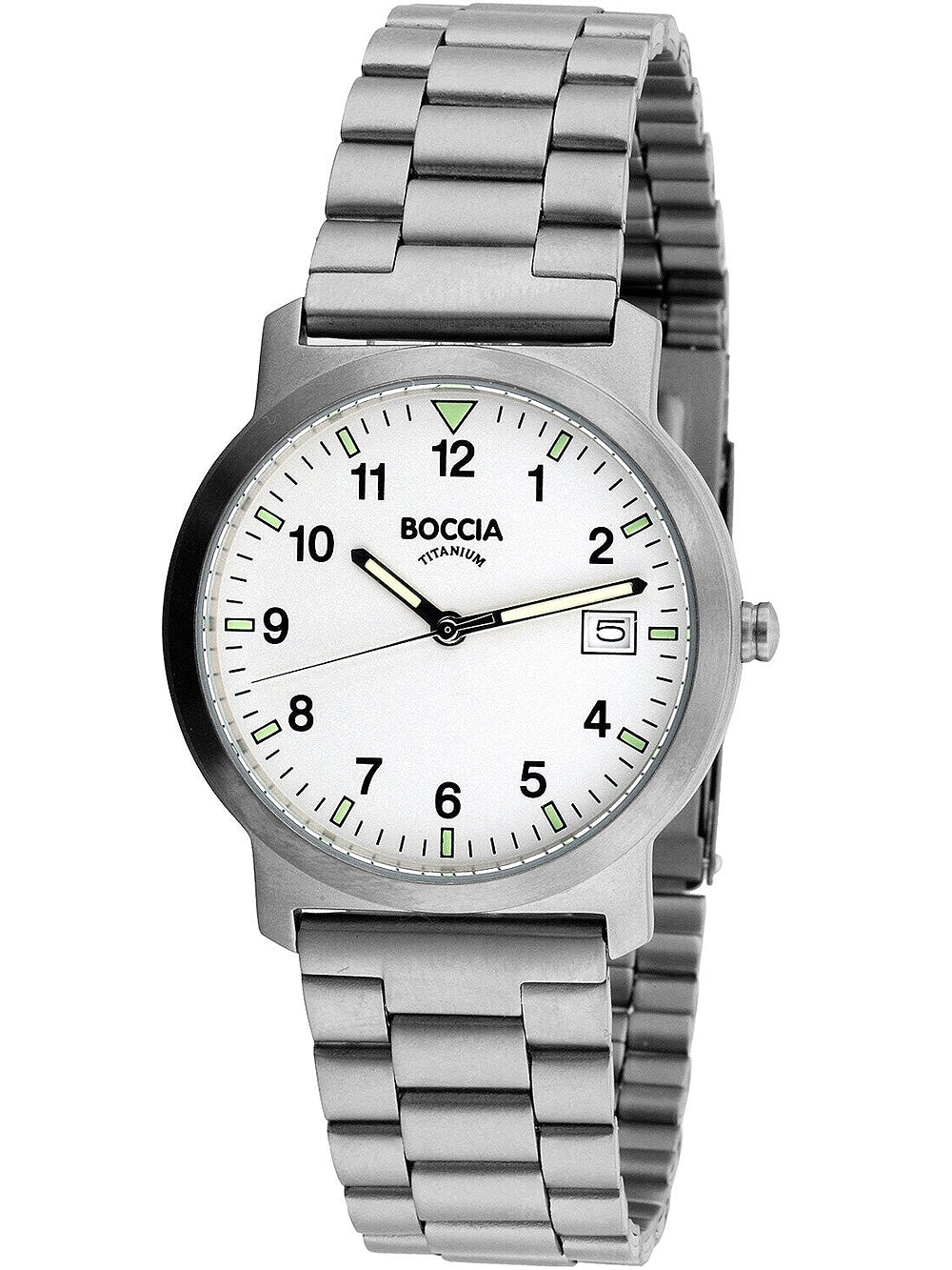 Boccia 3630-02 men's watch titanium 37mm 5ATM