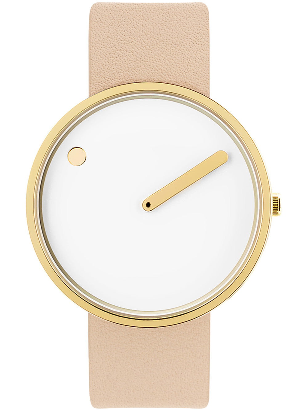 PICTO 43321-6320G women's watch White and Gold 40mm 5ATM