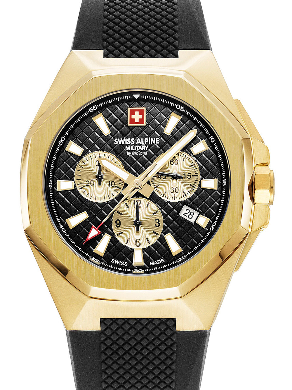 Swiss Alpine Military 7005.9817 Typhoon Chronograph men's watch 42mm 10ATM