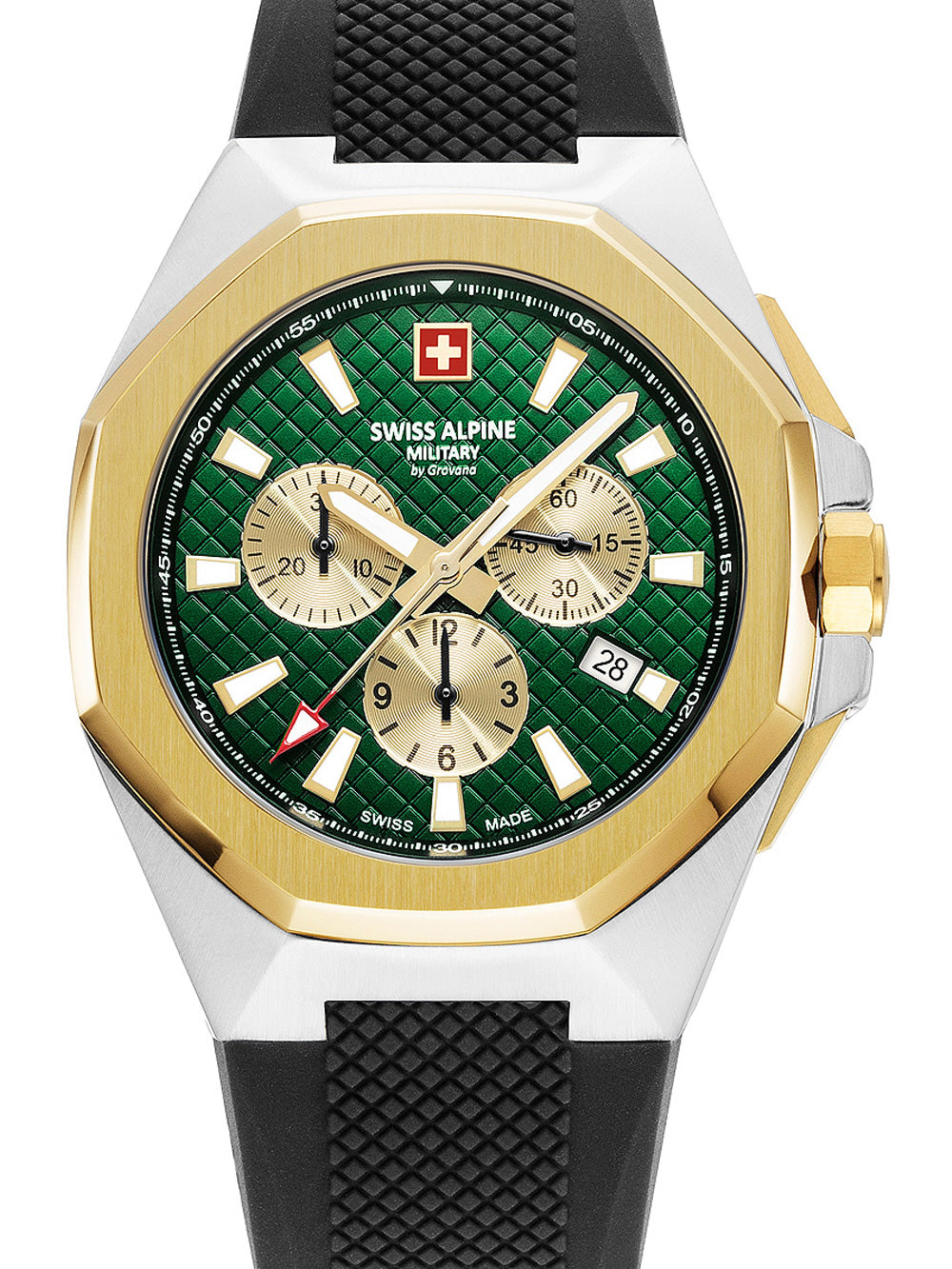Swiss Alpine Military 7005.9844 Typhoon Chronograph men's watch 42mm 10ATM