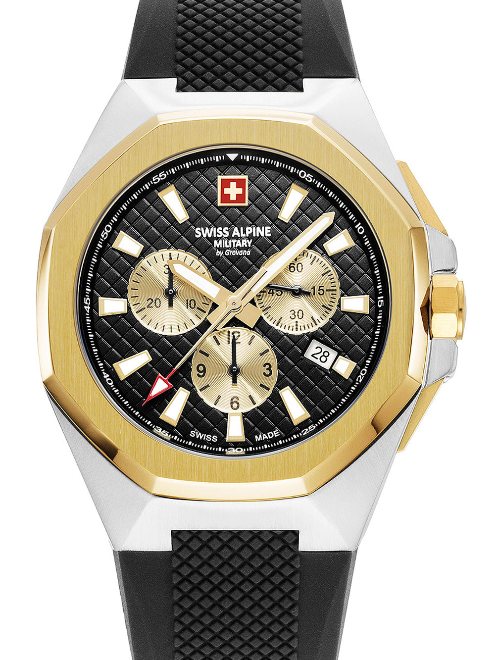 Swiss Alpine Military 7005.9847 Typhoon Chronograph men's watch 42mm 10ATM