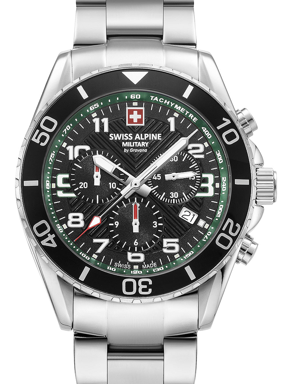 Swiss Alpine Military 7029.9134 Raptor Chronograph men's watch 42mm