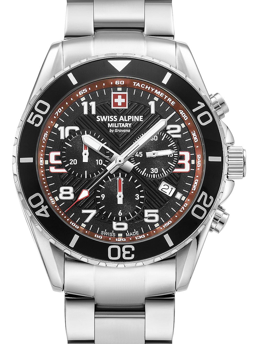 Swiss Alpine Military 7029.9136 Raptor Chronograph men's watch 42mm