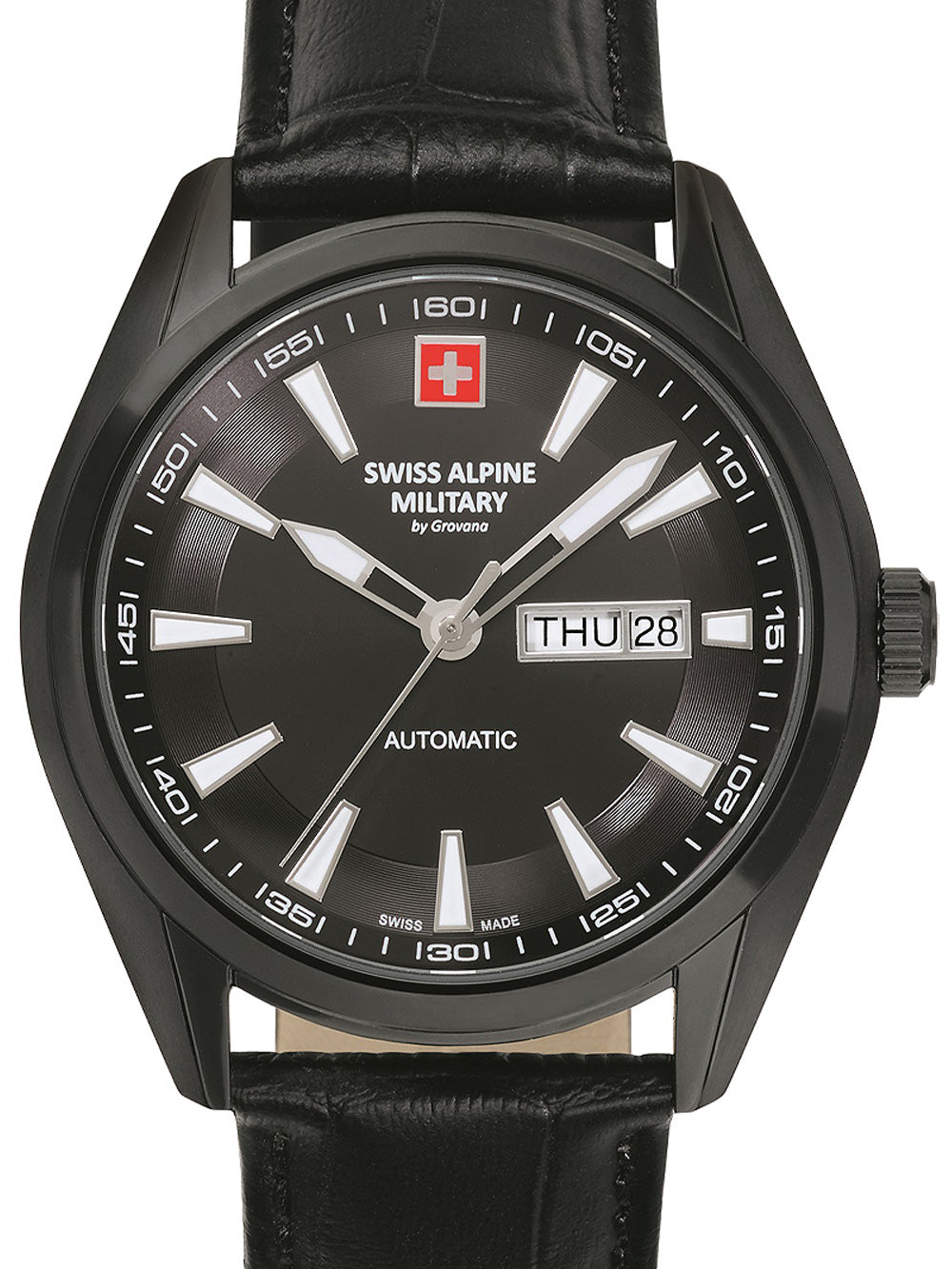 Swiss Alpine Military 7090.2577 Automatic men's watch 43mm 10ATM