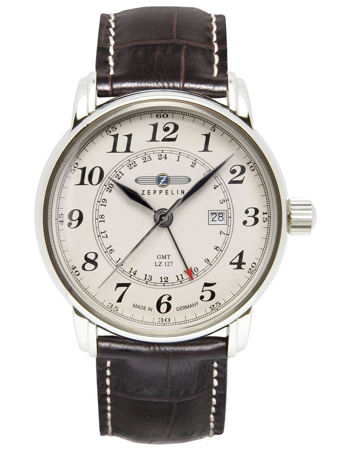 Zeppelin 7642-5 LZ-127 men's watch 42mm 5ATM