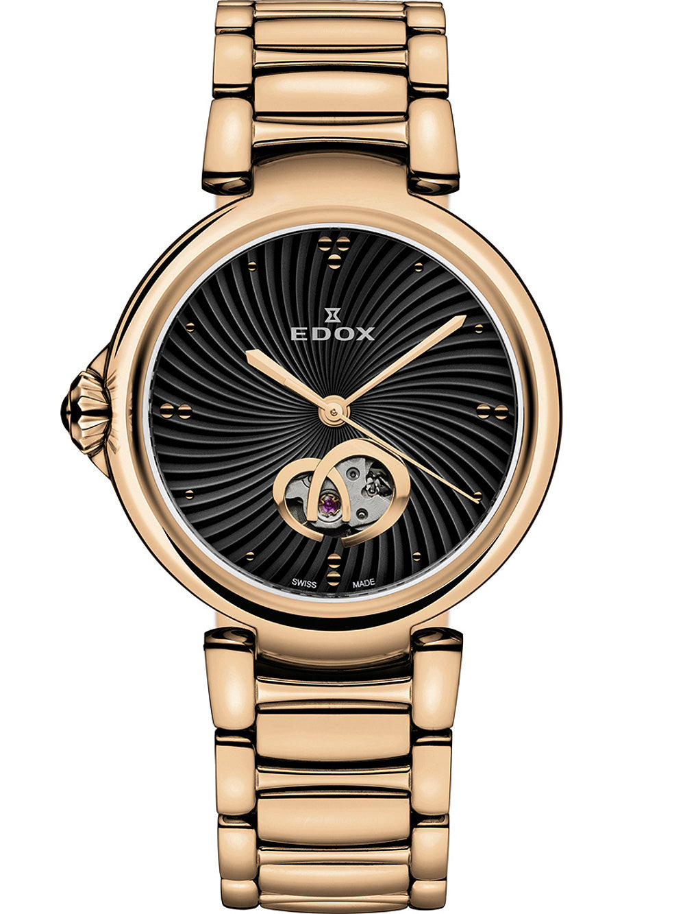 Edox 85025-37RM-NIR LaPassion Automatic women's watch 33mm 5ATM