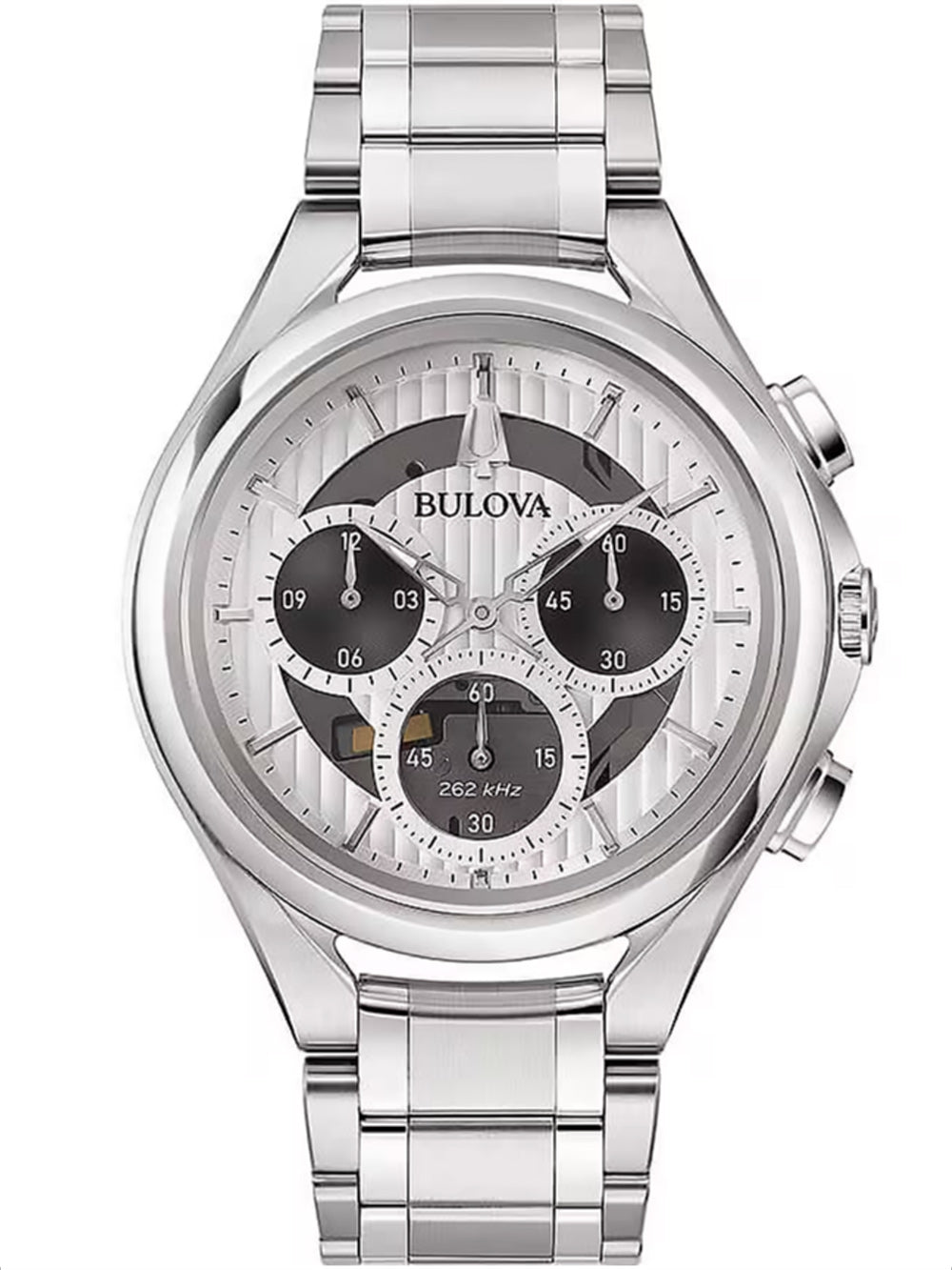 Bulova 96A301 men's watch Chronograph 45mm 3ATM
