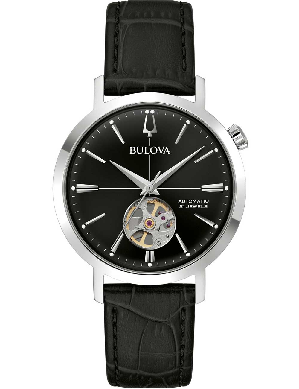 Bulova 96A317 men's watch Aerojet Automatic 38mm 3ATM