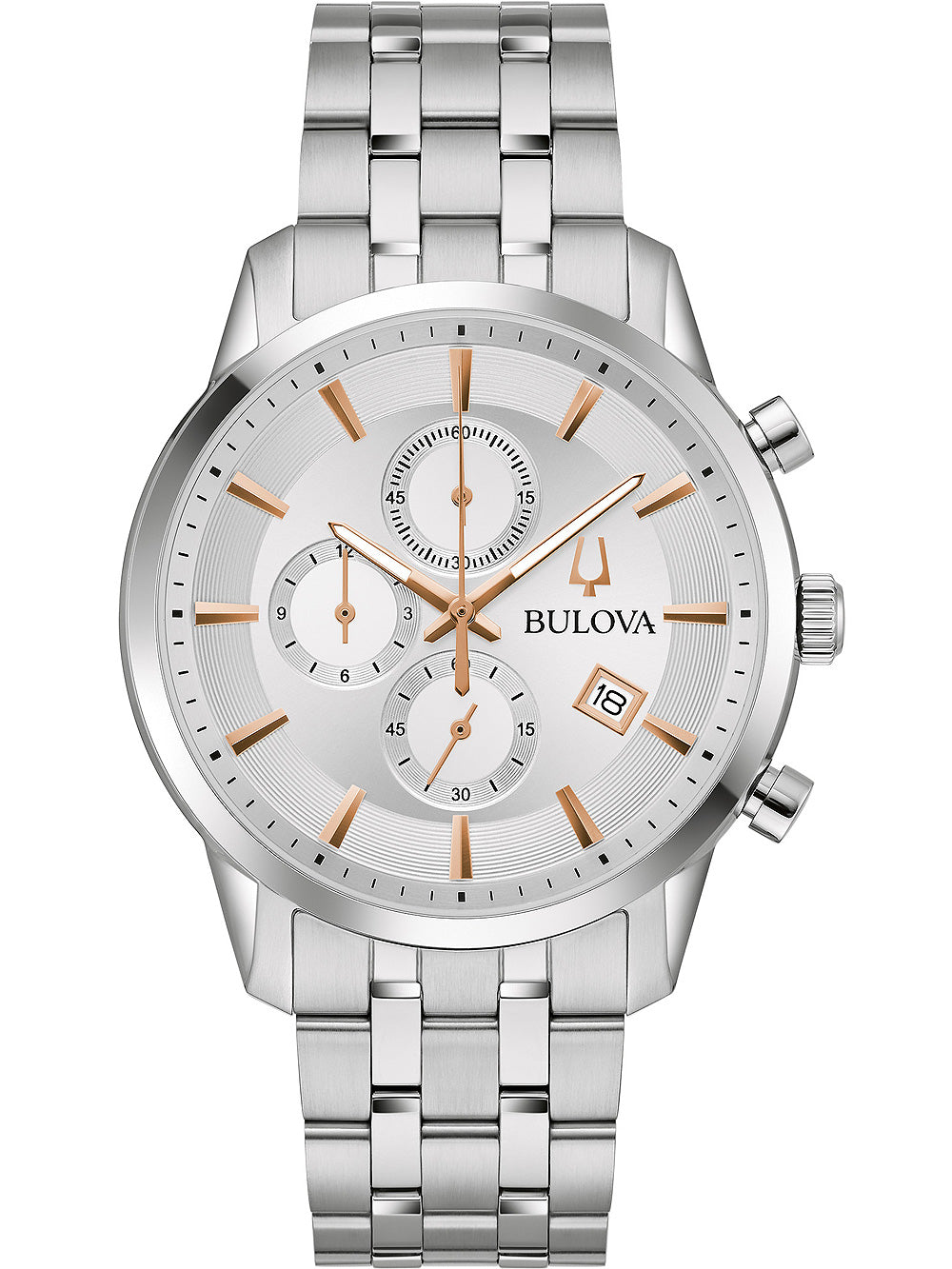 Bulova 96B411 Sutton Chronograph men's watch 41mm 3ATM