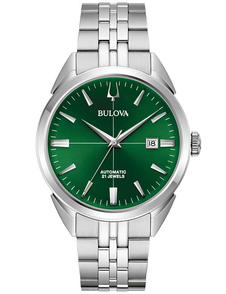 Bulova 96B424 men's watch Sutton Automatic 41.5mm 3ATM