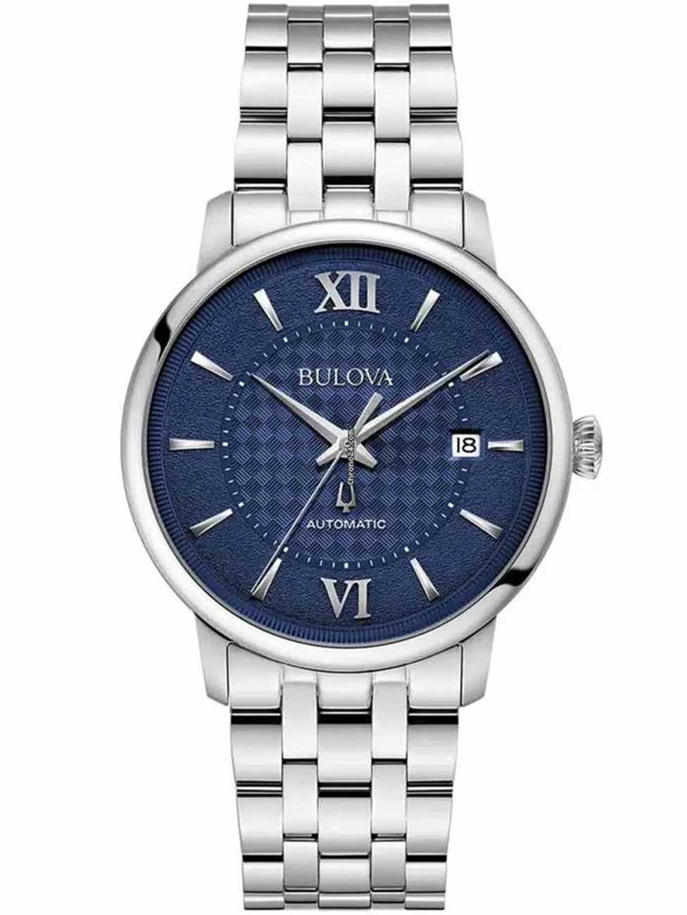 Bulova 96B447 men's watch Hudson Automatic 39mm 3ATM