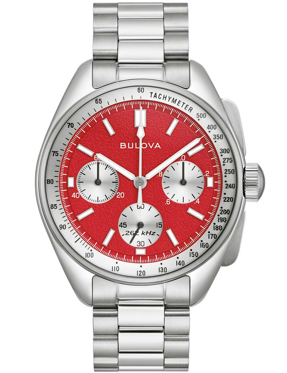 Bulova 96K115 men's watch Lunar Pilot Chronograph Special Set 43mm 5ATM