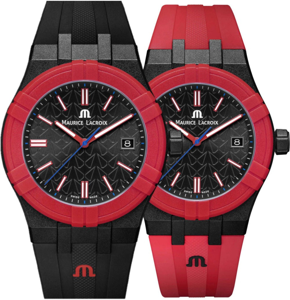 Maurice Lacroix AI2008-04000-400-J Aikon #tide Unisex watch Quartz 40mm 10ATM