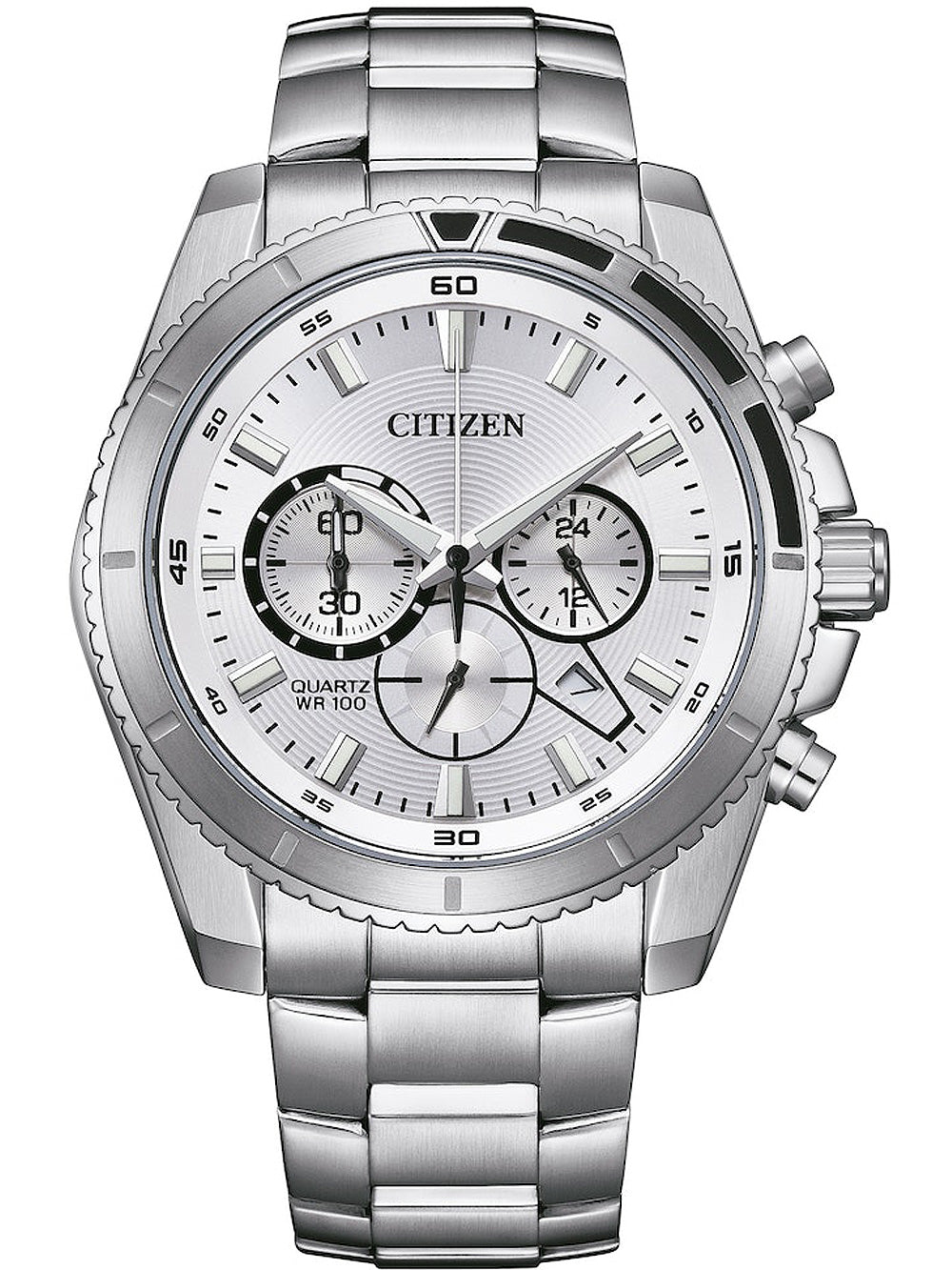 Citizen AN8200-50A Quartz Chronograph men's watch 44mm