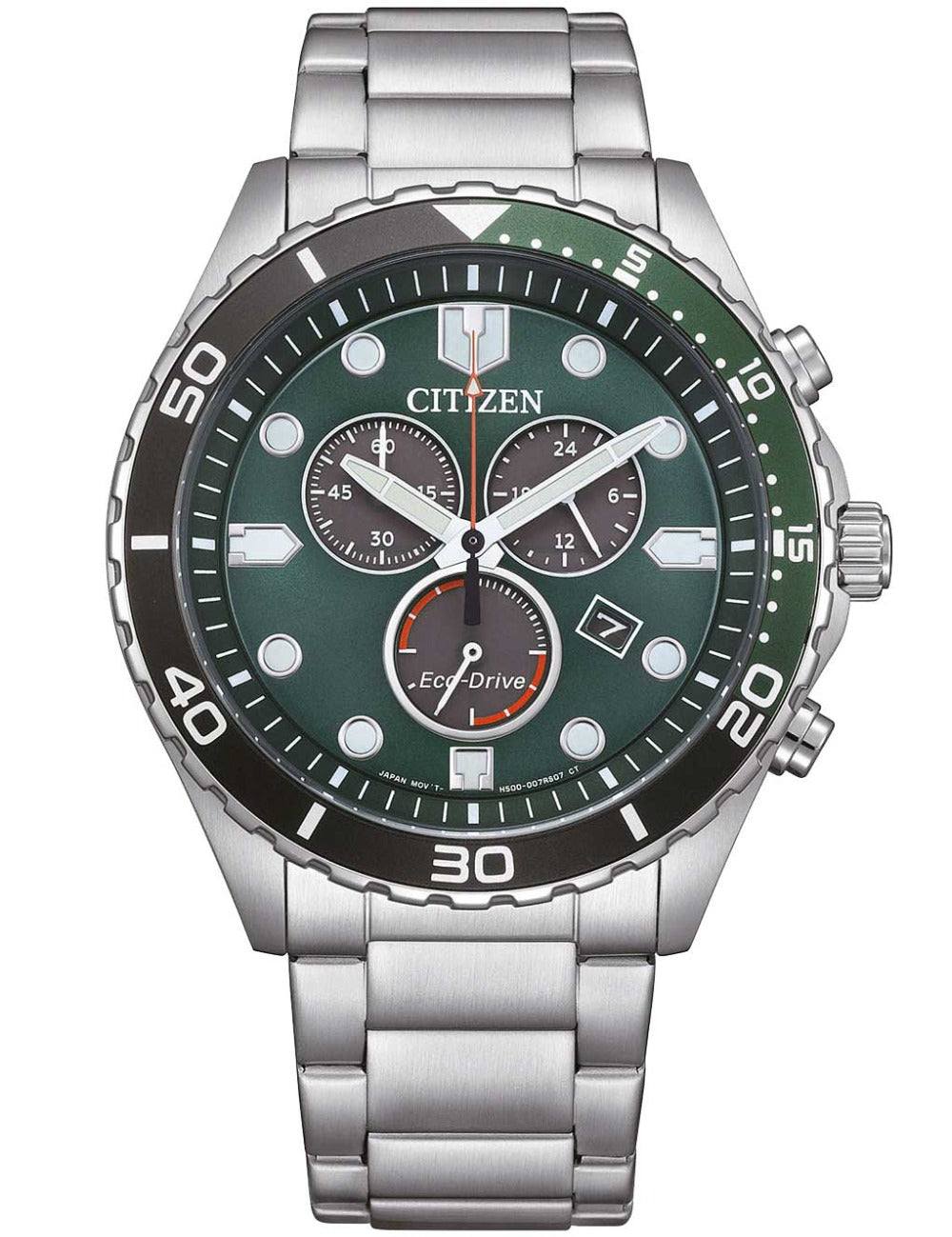 Citizen AT2561-81X men's watch Eco-Drive Chronograph 43mm 10ATM