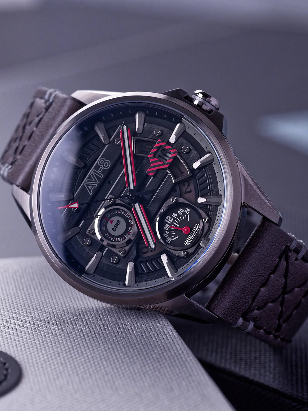 AVI-8 AV-4098-04 men's watch Hawker Harrier Farley Multi 44mm 5ATM