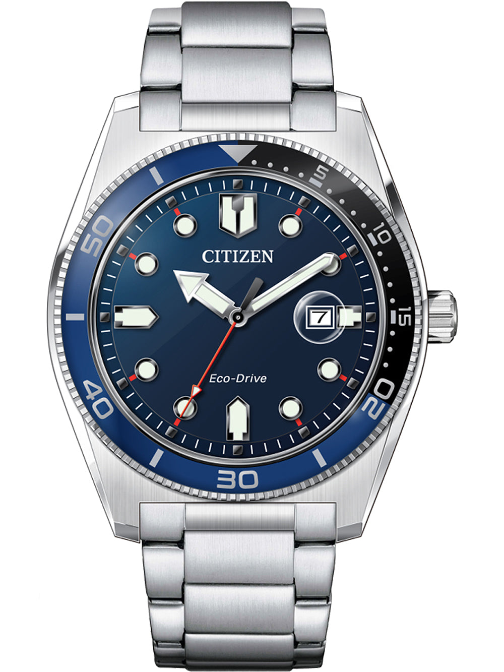 Citizen AW1761-89L Eco-Drive Sport men's watch 43mm 10ATM