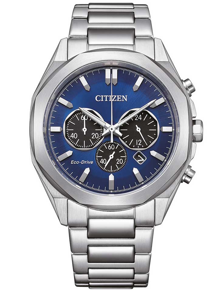 Citizen CA4590-81L men's watch Eco-Drive Chronograph 41mm 10ATM