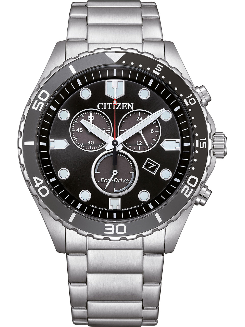 Citizen AT2568-82E men's watch Eco-Drive Chronograph 43mm 10ATM