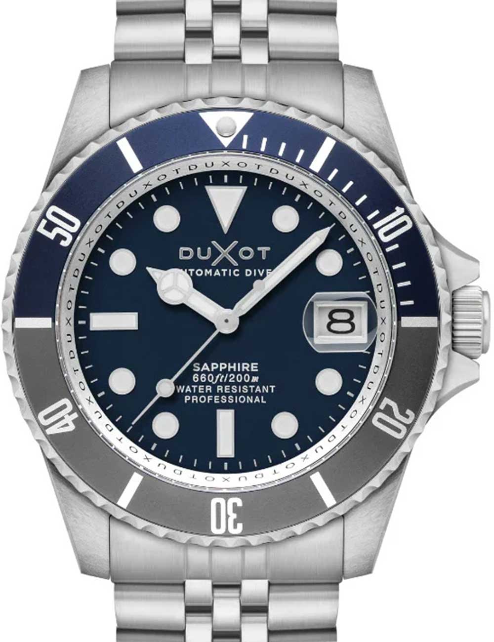 Duxot DX-2057-44 men's watch Atlantica Automatic Diver 42mm 20ATM