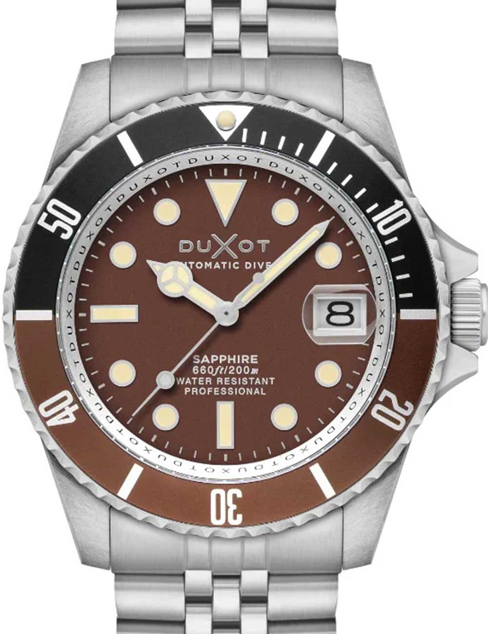 Duxot DX-2057-99 men's watch Atlantica Automatic Diver 42mm 20ATM