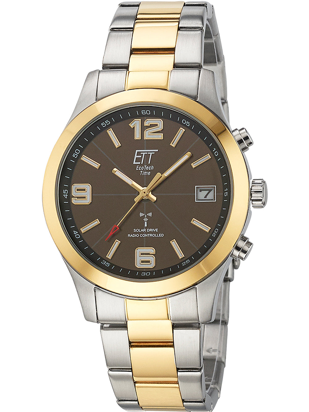 ETT EGS-11484-22M Solar Drive radio controlled Gobi men's watch 41mm 10ATM