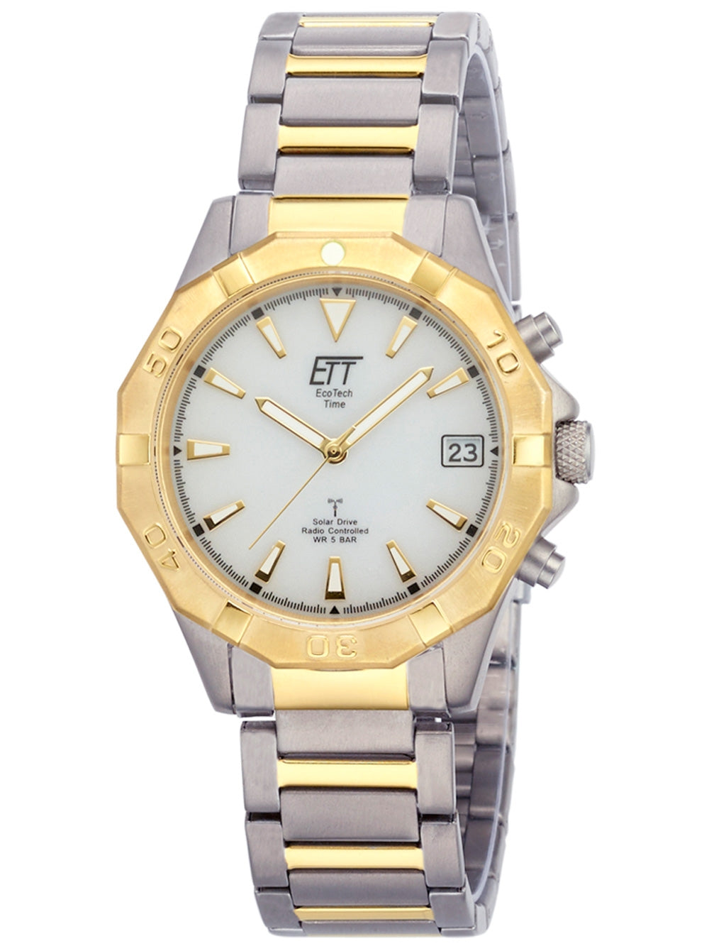 ETT EGT-11359-25M Solar Drive Radio Controlled RC Alaska Titan men's watch 41mm