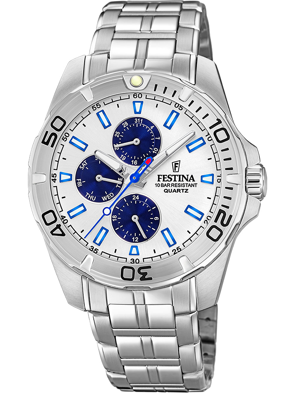 Festina F20445/1 Sport men's watch 43mm 10ATM