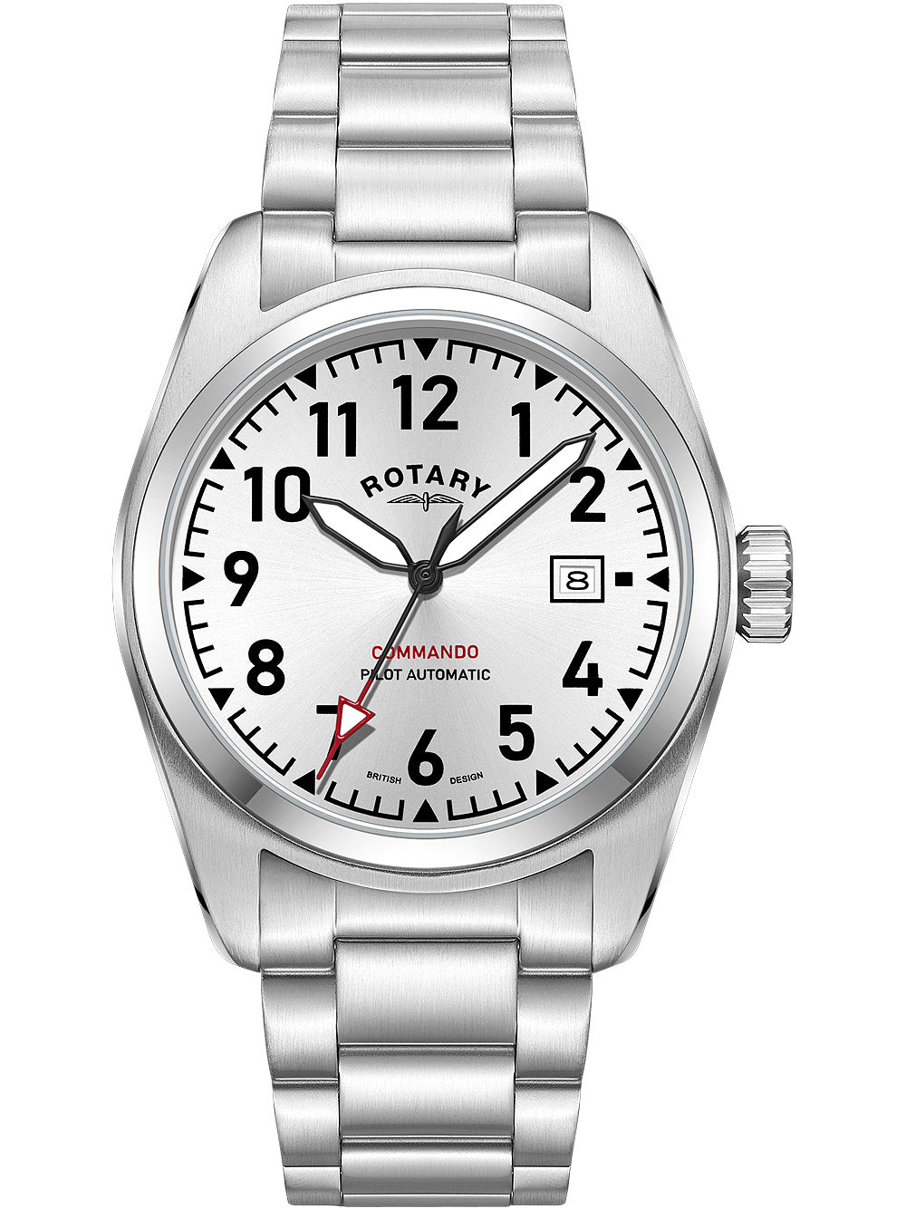 Rotary GB05470/22 Commando men's watch 42mm 10ATM