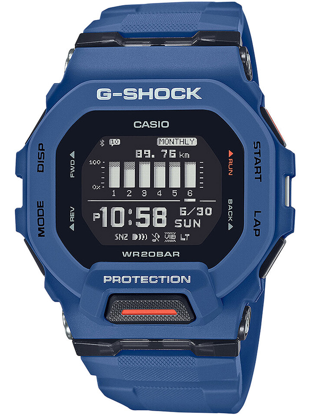 Casio GBD-200-2ER G-Shock men's watch 46mm 20ATM