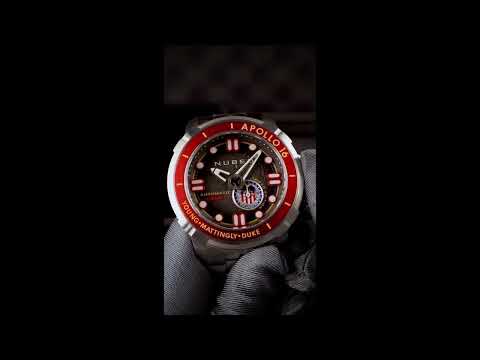 Nubeo NB-6093-33 men's watch Apollo 55th Automatic Limited Edition 48mm 20ATM