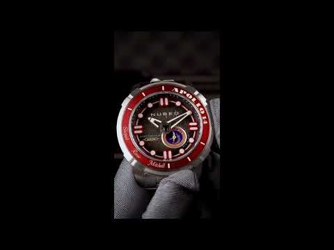 Nubeo NB-6093-22 men's watch Apollo 55th Automatic Limited Edition 48mm 20ATM