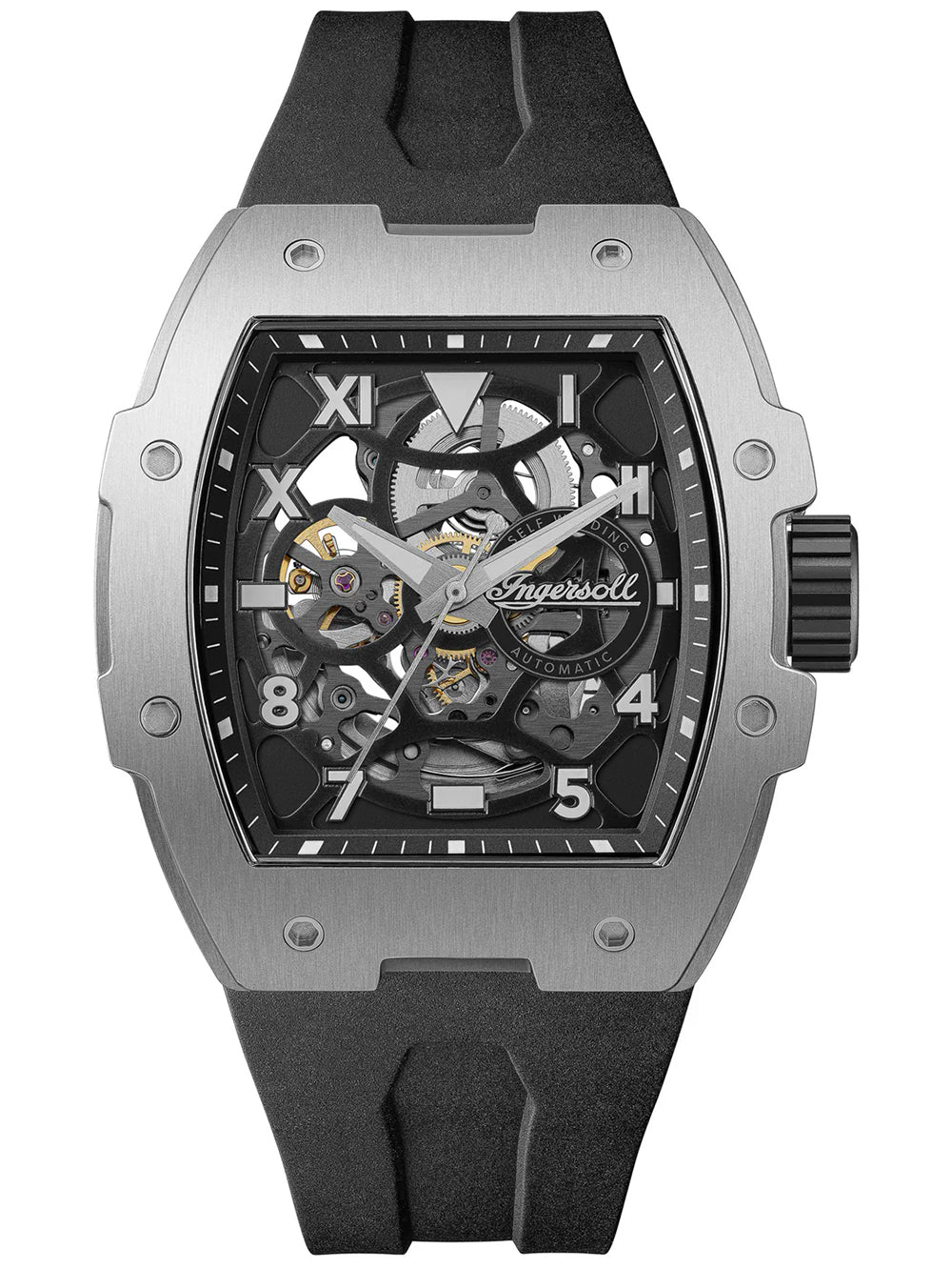 Ingersoll I15301 men's watch Play Automatic 45mm 5ATM