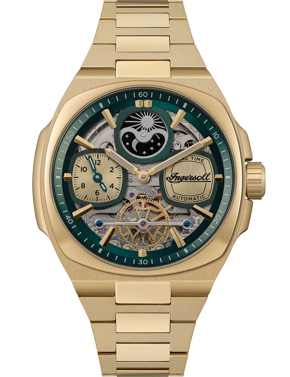 Ingersoll I15803 men's watch The Spirit Automatic 47mm 5ATM