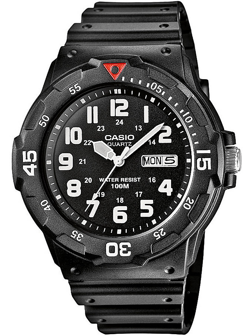 Casio MRW-200H-1BVEG Collection men's watch 43mm 10ATM