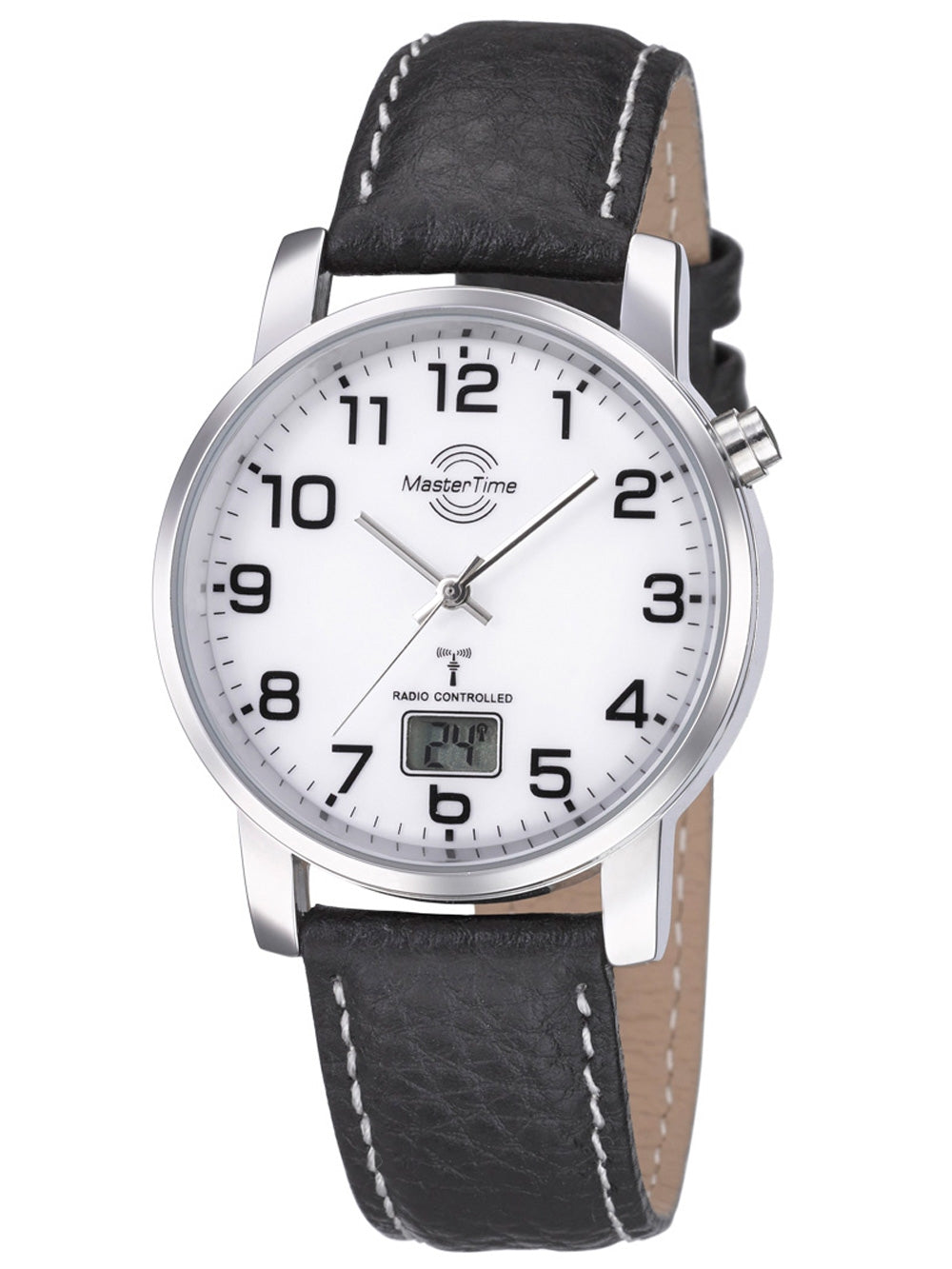 Master Time MTGA-10294-12L Radio Controlled Basic Series men's watch 41mm 3ATM