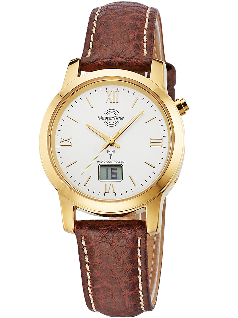 Master Time MTLA-10299-13L Radio Controlled Basic Series women's watch 34mm 3ATM