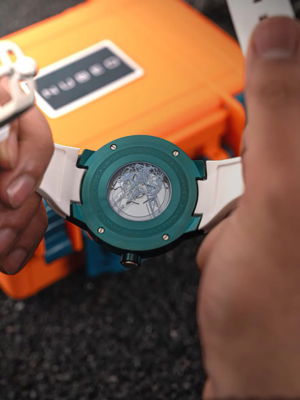 Nubeo NB-6090-44 men's watch Mariner 9 Automatic Limited Edition 50mm 5ATM