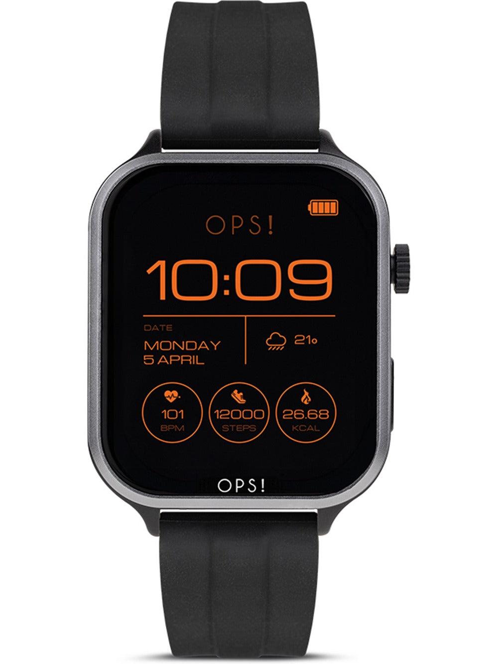OPS!SMART OPSSW-48 Call Max Amoled unisex Smart watch 41.5 mm