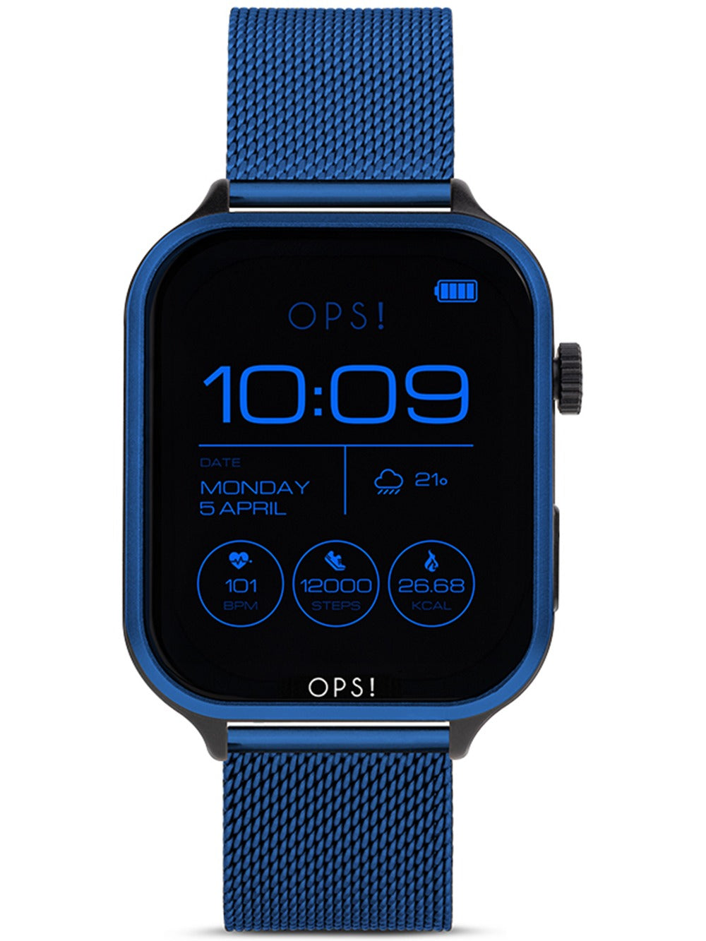 OPS!SMART OPSSW-49 Call Max Amoled unisex Smart watch 41.5 mm