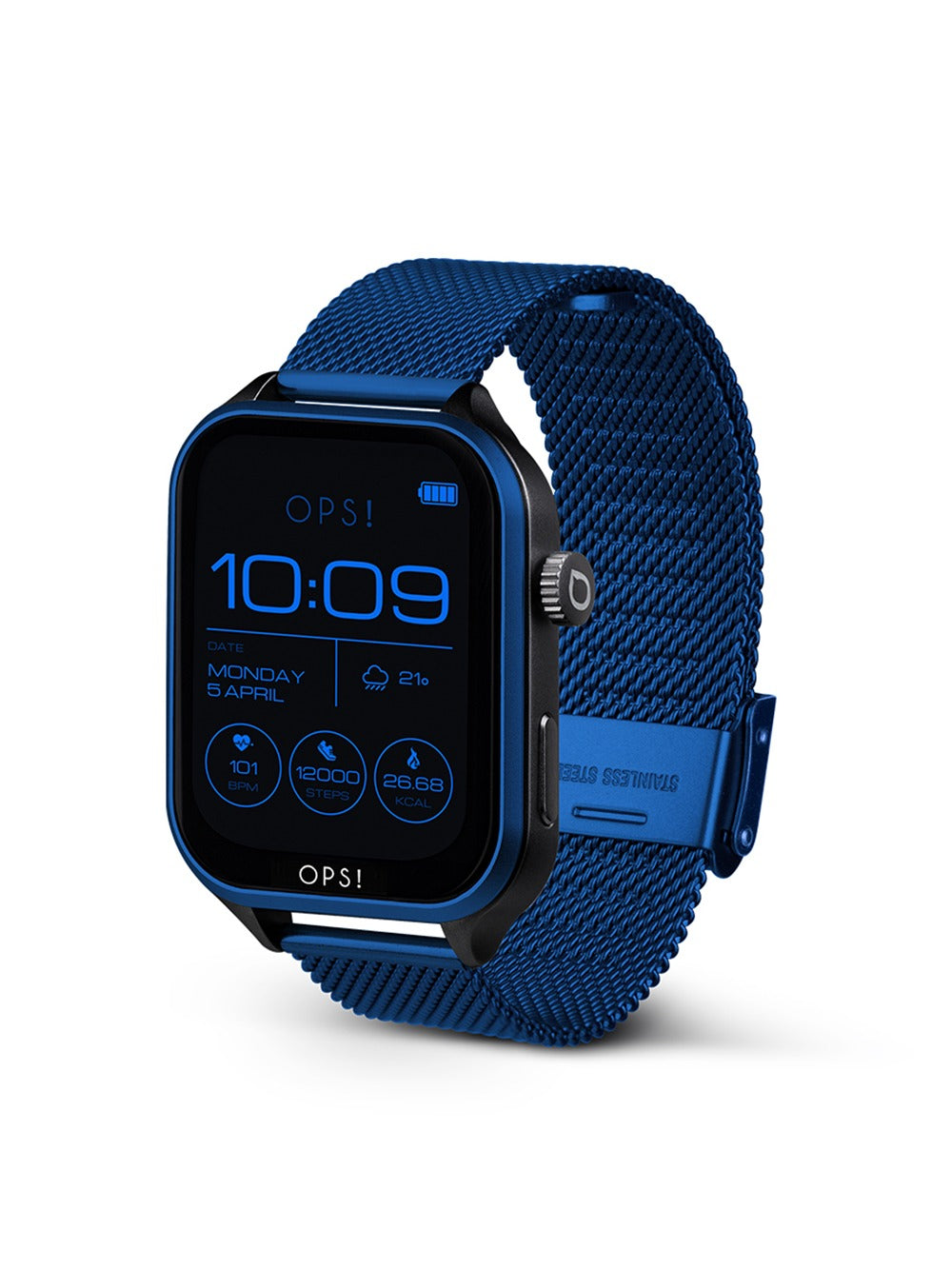 OPS!SMART OPSSW-49 Call Max Amoled unisex Smart watch 41.5 mm