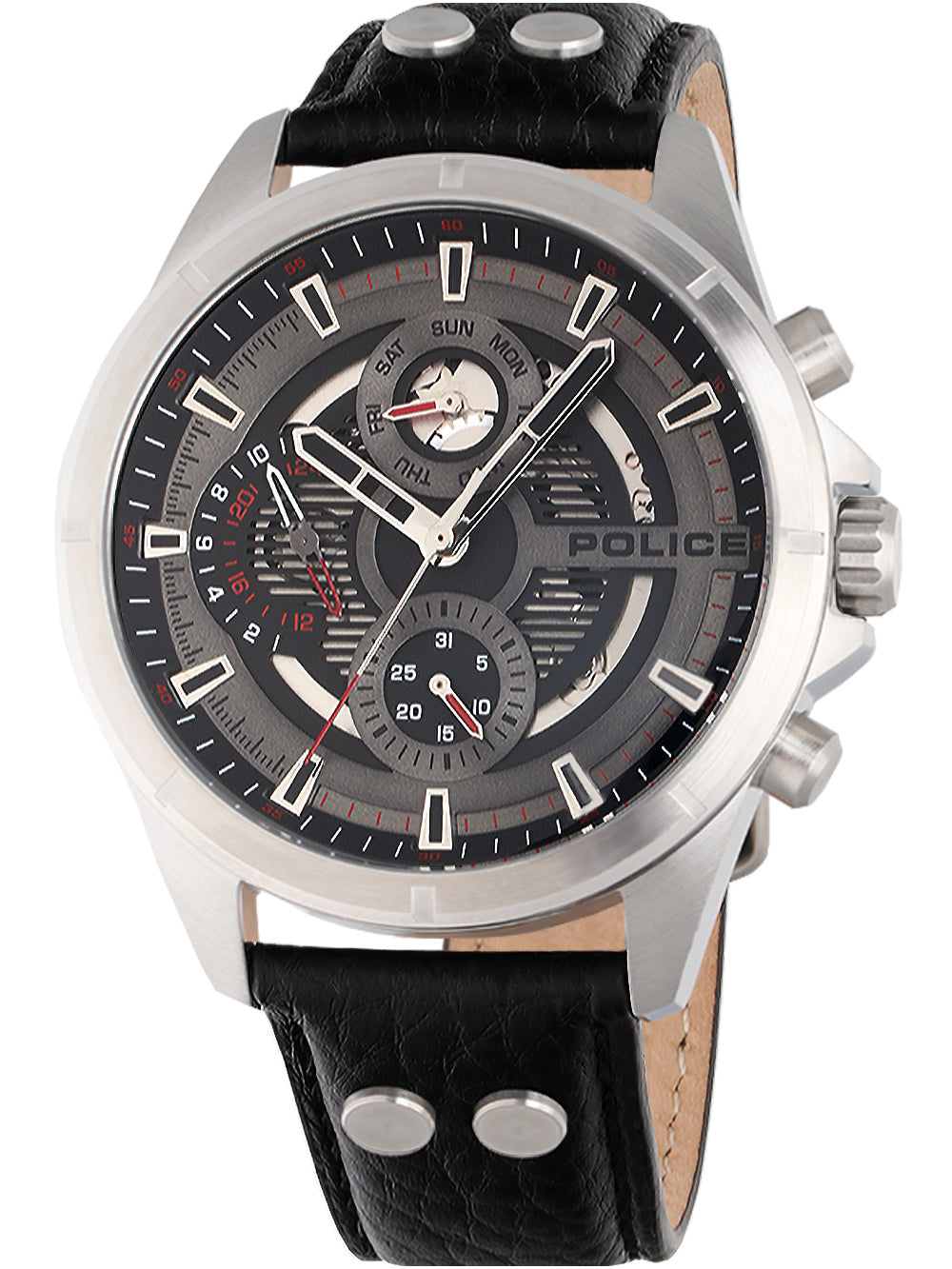Police PEWJF0004601 Malawi men's watch 45mm 3ATM