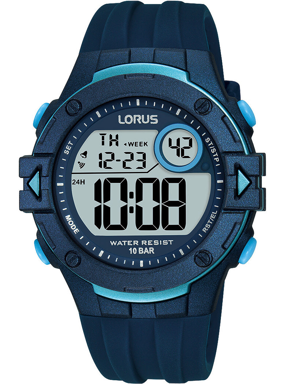 Lorus R2325PX9 Digital men's watch 40mm 10ATM