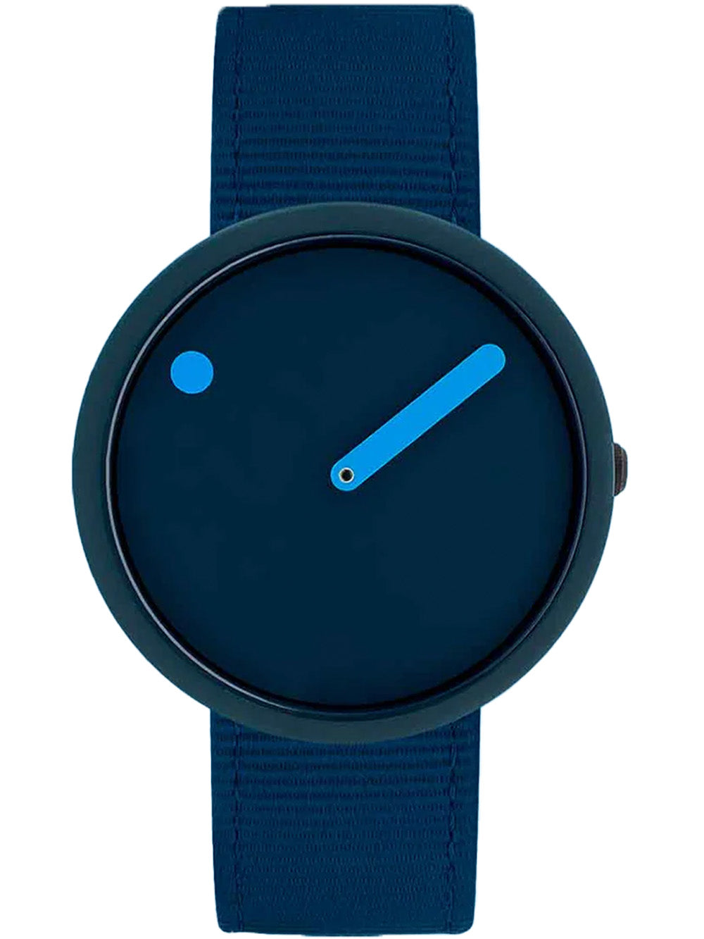 PICTO R44001-R001 Unisex watch Ghost Nets Navy Blue 40mm 5ATM